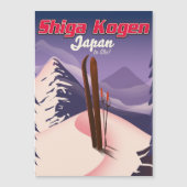 poster van shiga kogen japan ski (Voorkant)