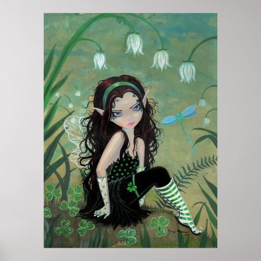 Poster van Shramrock Fairy door Molly Harrison (Voorkant)