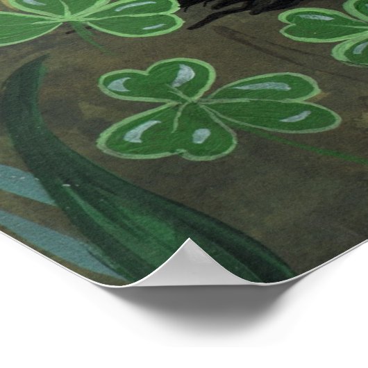 Poster van Shramrock Fairy door Molly Harrison (Hoek)