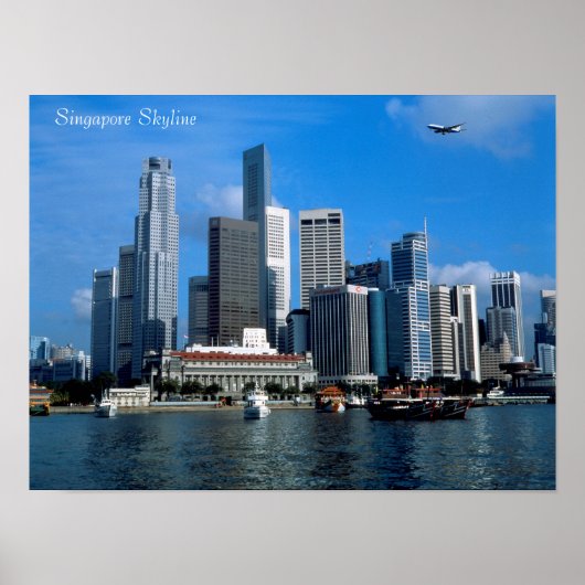 Poster van Singapore (Voorkant)