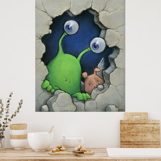 poster van sluggo ' s doorbraak (Keuken)