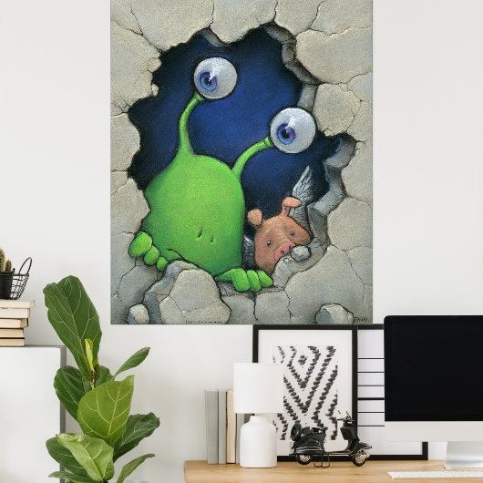 poster van sluggo ' s doorbraak (Thuiskantoor)