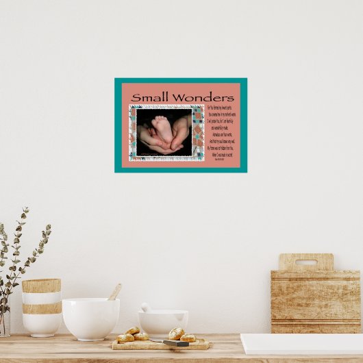 Poster van Small Wonders (Keuken)