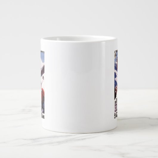 POSTER van SNCF-spoorwegkabelauto Grote Koffiekop (Voorkant)