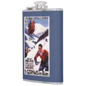 POSTER van SNCF-spoorwegkabelauto Heupfles (Links)