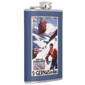 POSTER van SNCF-spoorwegkabelauto Heupfles (Rechts)