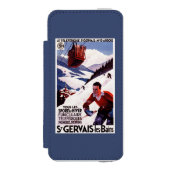 POSTER van SNCF-spoorwegkabelauto Incipio iPhone Portemonnee Hoesje (Voorkant Agenda)