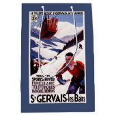 POSTER van SNCF-spoorwegkabelauto Medium Cadeauzakje (Voorkant)