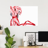 Poster van snoepsuikerriet (Thuiskantoor)