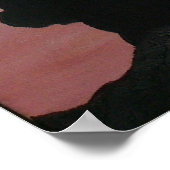 Poster van Soldier Silhouette Red White en Blue (Hoek)