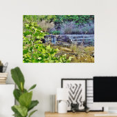 Poster van Spillway en Stones (Thuiskantoor)