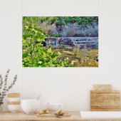 Poster van Spillway en Stones (Keuken)