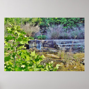 Poster van Spillway en Stones