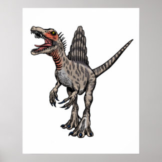 Poster van Spinosaurus