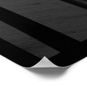 Poster van stalen pijlen (BW) (Hoek)