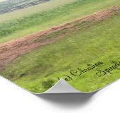 Poster van standaardpaarden voor galoping (Hoek)