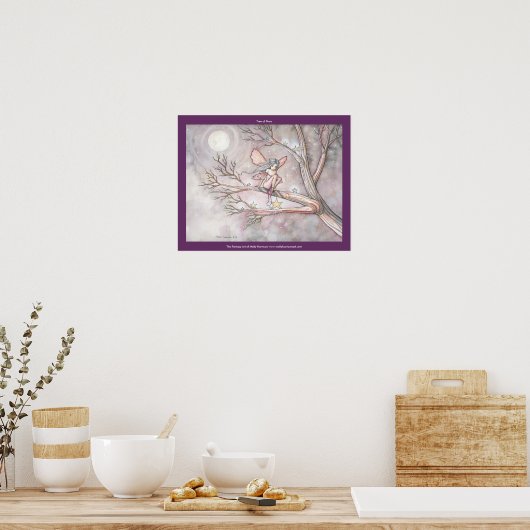 Poster van Stars Fairy van Molly Harrison (Keuken)