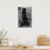 poster van steampunk (Keuken)