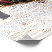 Poster van stoomlocomotieven (Hoek)