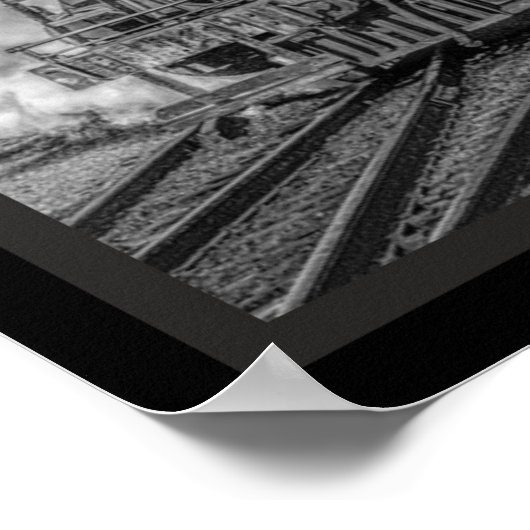 Poster van stoomlocomotieven (Hoek)