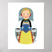 Poster van Swiss Matryoshka (Voorkant)