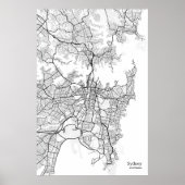 Poster van Sydenay Australia (Voorkant)