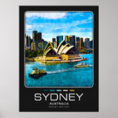 Poster van Sydney (Voorkant)