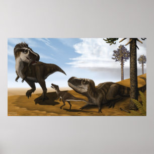 Poster van Tarbosaurus
