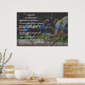 Poster van tegenspoed met citaat van Dr. Ben Carso (Keuken)