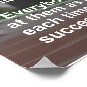 Poster van tegenspoed met citaat van Dr. Ben Carso (Hoek)