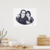 Poster van Therese en Husband (Keuken)