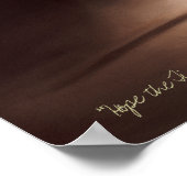 Poster van tijgergezichtsvlinder (Hoek)