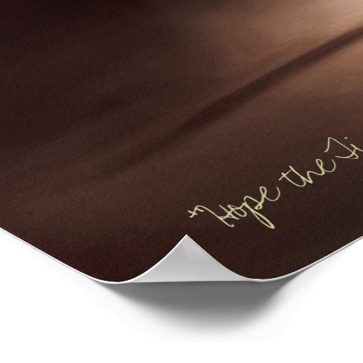 Poster van tijgergezichtsvlinder (Hoek)