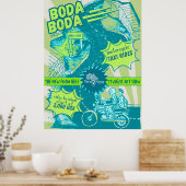 Poster van TNU Boda Boda (Keuken)
