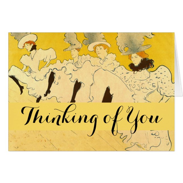 Poster van Toulouse-Lautrec Dancing Girls (Voorkant Horizontaal)