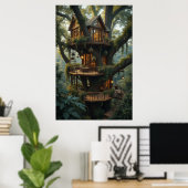 Poster van Treehouse (Thuiskantoor)