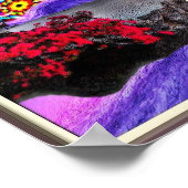 Poster van Trippy Space Floating Island (Hoek)