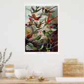 Poster van Trochilidae (Keuken)