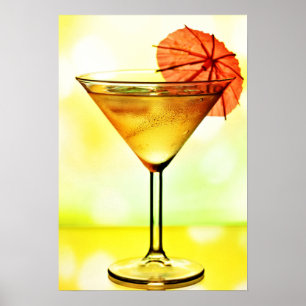 Poster van tropische Drink
