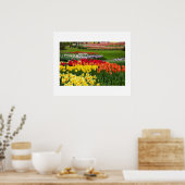 Poster van tuinbloemen (Keuken)