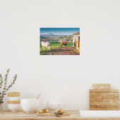 Poster van twee Arabische paarden (Keuken)