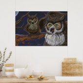 Poster van twee nachts (Keuken)