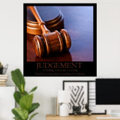Poster van uitspraak (Thuiskantoor)