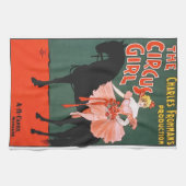 Poster van  uitvoerende kunsten Het circusmeisje Theedoek (Horizontaal)