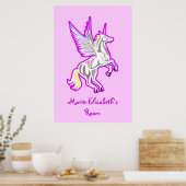 Poster van Unicorn Guardian (Keuken)