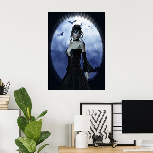Poster van Vampire prinses (Thuiskantoor)