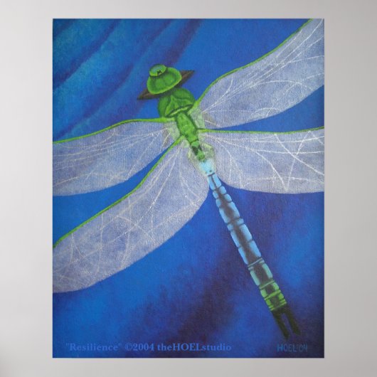 Poster van veerkracht (Voorkant)