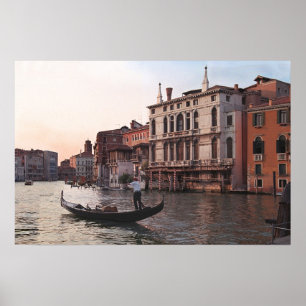 Poster van Venetië/Gondola