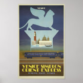  Poster van Venetië Simplon Orient Express (Voorkant)