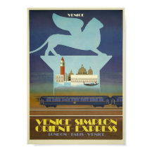 Poster van Venice Simplon (Orient Express)